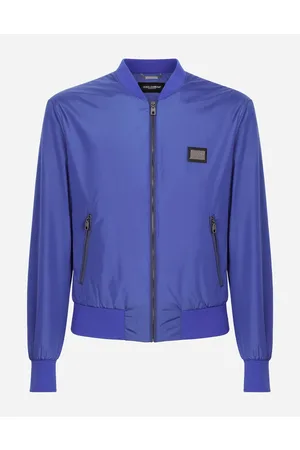 Dolce & Gabbana Mäntel und Jacken - Nylonjacke mit Logoplakette