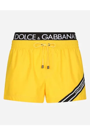 Dolce & Gabbana Collection - Kurze Badeshorts mit Logostrei