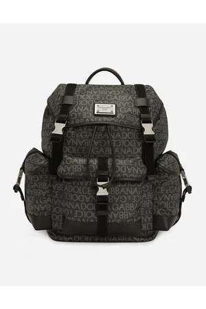 Dolce & Gabbana Rucksäcke und Bauchtaschen - Rucksack aus beschichtetem Jacquard