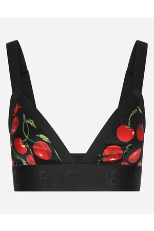 Dolce & Gabbana Unterwäsche - BH aus Satin Kirschenprint