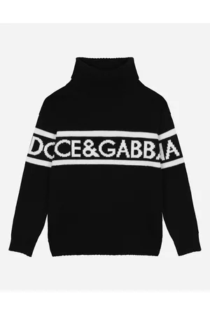 Dolce & Gabbana Strickwaren - Rollkragenpullover mit Intarsienlogo