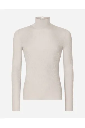 Dolce & Gabbana Collection - Gerippter Rollkragenpullover aus Seide