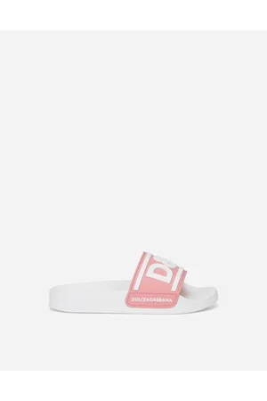 Dolce & Gabbana Pantolette Aus Gummi Mit Logoprint - Mann Schuhe (24-38) Gummi 28