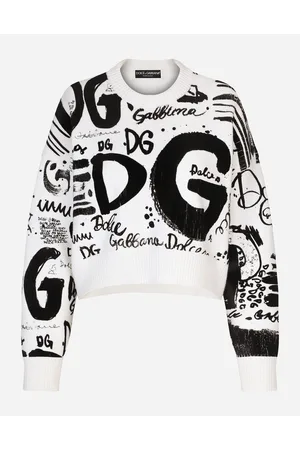 Dolce & Gabbana Pull Girocollo - Frau Strickwaren Wei� 42