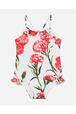 Dolce & Gabbana Badeanzug Nelken-print - Frau 10 Years