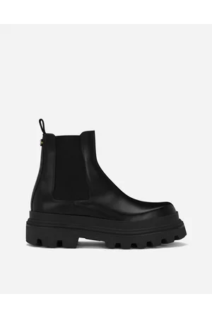 Dolce & Gabbana Chelsea Boot Aus Gebürstetem Kalbsleder - Mann Stie