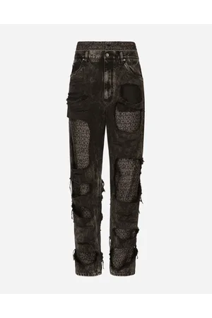 Dolce & Gabbana Jeans Mit Geradem Bein Und Innenseite Aus Seidentwill - Mann Jeans Denim 48