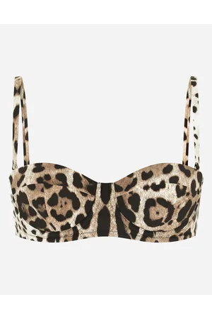 Dolce & Gabbana Balconette-bikinitop Leoprint - Frau Beachwear Animalprint 1