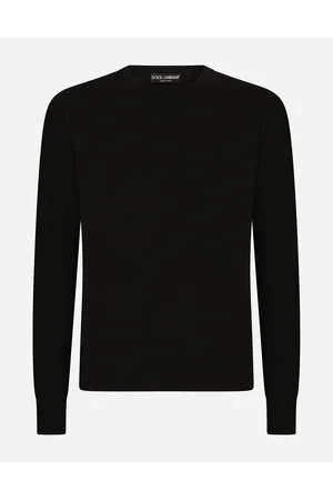 Dolce & Gabbana Kaschmirpullover Mit V-ausschnitt - Mann Strickwaren Schwarz 44