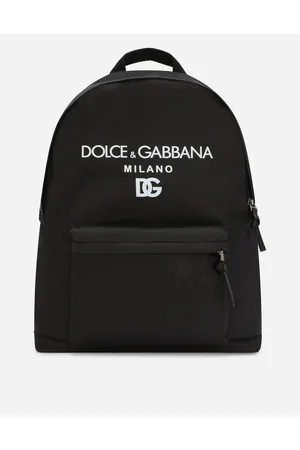 Dolce & Gabbana Rucksack Aus Nylon Print Milano - Mann Accessoires Stoff Onesize