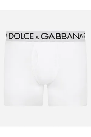 Dolce & Gabbana Lange Boxershorts Baumwolljersey Bi-elastisch - Mann Unterwäsche Und Loungewear Wei� Baumwolle 5
