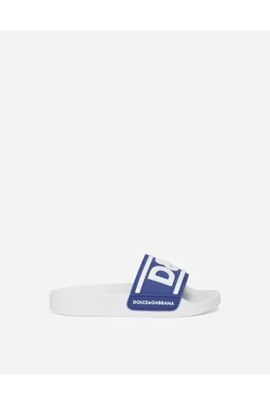 Dolce & Gabbana Pantolette Aus Gummi Logoprint - Mann Schuhe (24-38) Gummi 28