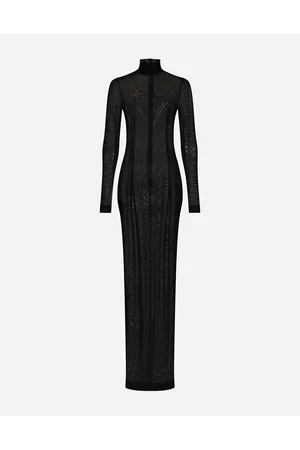 Dolce & Gabbana Kim Long Tulle Dress - Frau Kleider T�ll 38