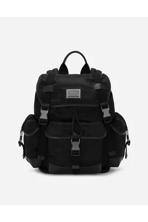 Dolce & Gabbana Rucksack Aus Nylon Logo - Mann Rucksäcke Und Bauchtaschen Onesize