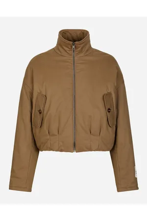 Dolce & Gabbana Wattierte Jacke Stretch-drillich Gewaschen - Mann Mäntel Und Jacken Baumwolle 44