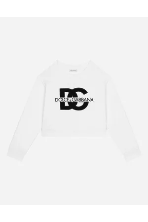 Dolce & Gabbana Felpa Giroc.man.lung - Frau T-shirts Und Sweatshirts Wei� 6 Years