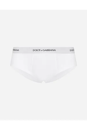 Dolce & Gabbana Slip Brando Gerippte Baumwolle - Mann Unterwäsche Und Loungewear Wei� Baumwolle 3
