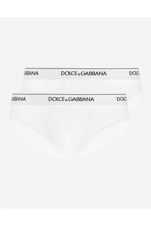 Dolce & Gabbana Bi-pack Midi-slip Baumwollstretch - Mann Unterwäsche Und Loungewear Wei� Baumwolle 3