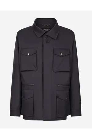 Dolce & Gabbana Safarijacke Aus Technischem Gewebe - Mann Mäntel Und Jacken 46