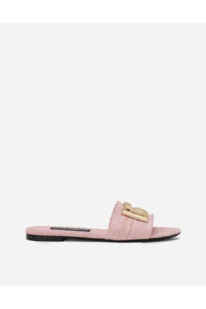 Dolce & Gabbana Pantolette Aus Bast - Frau Pantoletten Und Mules 36