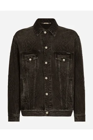 Dolce & Gabbana Jeansjacke Mit Dg-laserlogo - Mann Jeans Mehrfarbig 46