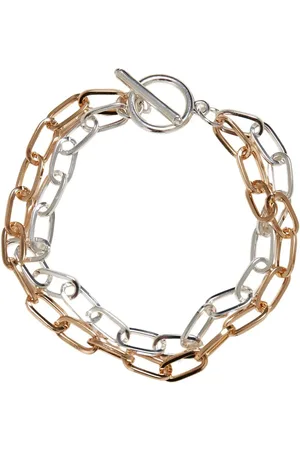 Urban classics Bicolor Layering Bracelet Armkette silberfarben