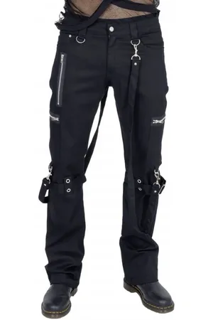 Vixxsin ARBOR PANTS MENS BLACK Stoffhose