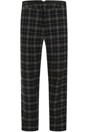 Chet Rock Chuck Swing Trouser Green Tartan Chino grün