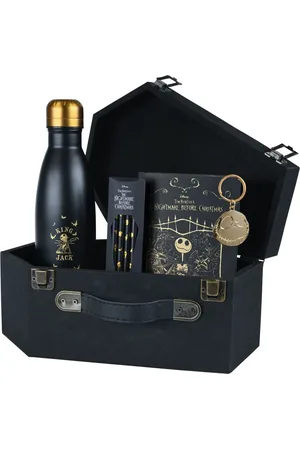 The Nightmare Before Christmas Jack Skellington - Premium Geschenk-Set Fanpaket goldfarben