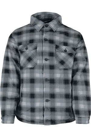 Brandit Lumberjacket Übergangsjacke grau