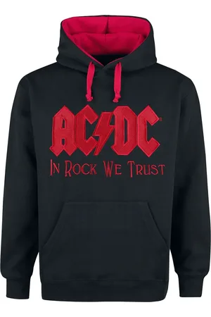 AC/DC In Rock We Trust Kapuzenpullover rot