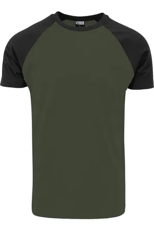 Urban classics Raglan Contrast Tee T-Shirt schwarz
