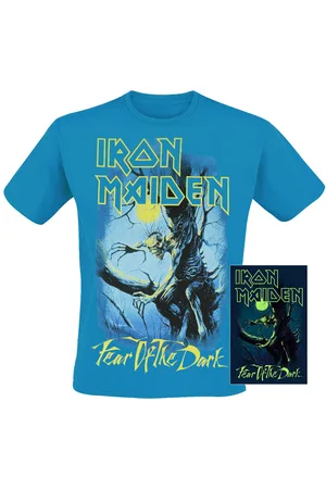 Iron Maiden Fear Of The Dark - Glow In The Dark T-Shirt