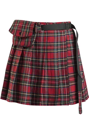 Banned Alternative Check It Out Kilt Kurzer Rock