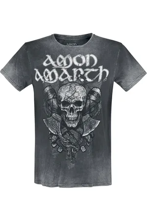 Amon Amarth Carved Skull T-Shirt