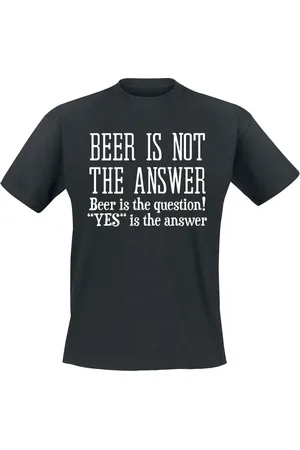 Alkohol & Party Beer Is The Question! T-Shirt