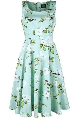 H&R London Ronda Swing Dress Mittellanges Kleid
