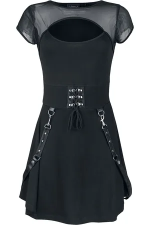 Heartless Eranthe Dress Mittellanges Kleid grau
