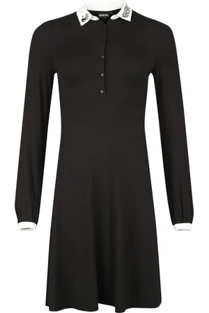 Wednesday Thing Mittellanges Kleid
