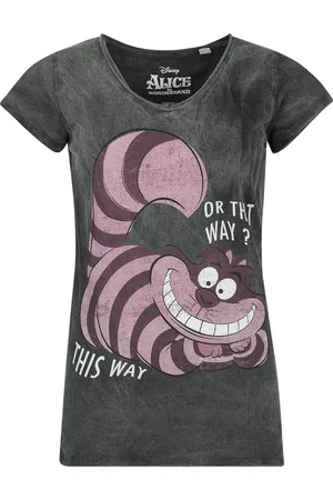 Alice im Wunderland Grinsekatze - This Way Or That Way? T-Shirt