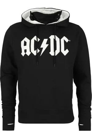 AC/DC Logo Kapuzenpullover weiß