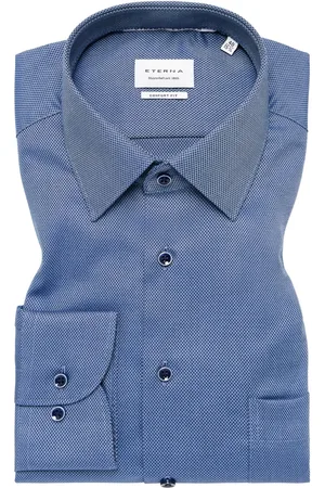 ETERNA COMFORT FIT Hemd in strukturiert