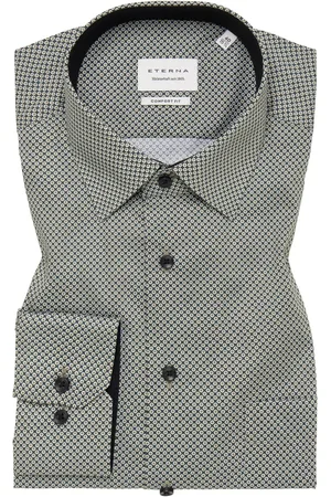 ETERNA COMFORT FIT Hemd in bedruckt