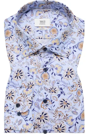 ETERNA SLIM FIT Hemd in bedruckt