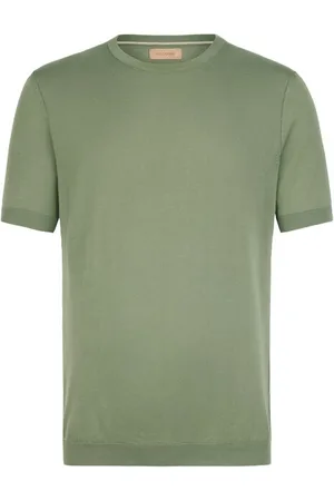 FALCONERI Rundhals-T-Shirt mit kurzen Ärmeln aus frischer Baumwolle Mann Größe 46