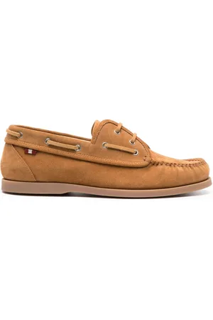 Bally Wildleder-Loafer mit Schnürung