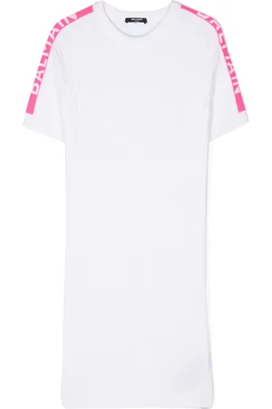 Balmain Minikleid aus Logo-Jacquard