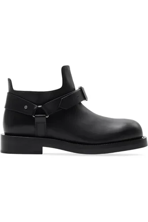 Burberry Sattelstiefel aus Leder