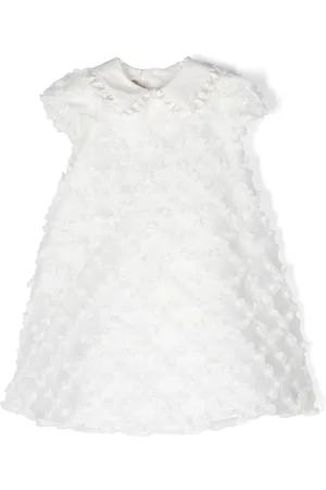 LA STUPENDERIA Kleid mit Applikation aus Blumenspitze