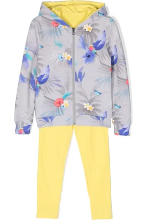 Lapin House Jogginganzug mit Blumen-Print